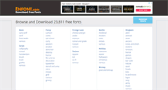 Desktop Screenshot of enfont.com